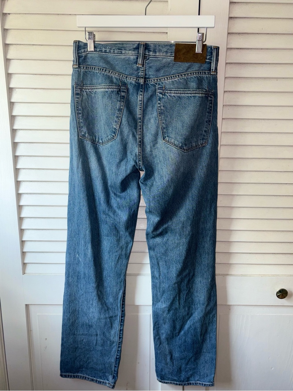Todd Snyder Selvedge Denim Relaxed Fit Distressed Patchwork Jeans 28x32 - Picture 6 of 9